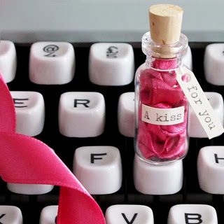 Pink Kiss on typewriter.jpg